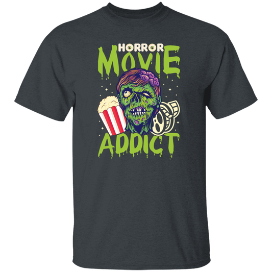 Horror Movie Gift, Zombie Film Gift, Horror Movie Addict, Halloween Gift Unisex T-Shirt