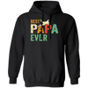 Papa Pilot, Vintage Style, Cool Pilot Gift Pullover Hoodie