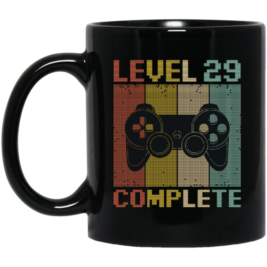 Retro Level 29 Complete Gamer Gamer 29 Years Birthday