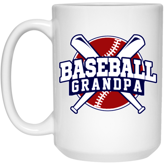 Baseball Grandfather Father Day Mug, Baseball  Lover Dad