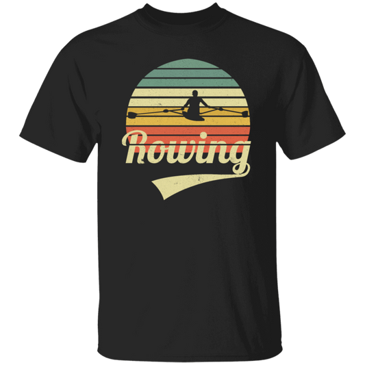 Rowing Row Rowboat Rower Vintage Retro