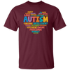 Autism Love Gift, Healing Gift, Heal Autism, Autism Awareness, Retro Gift, Autism Vintage Unisex T-Shirt