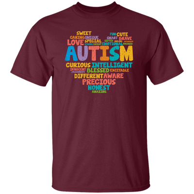 Autism Love Gift, Healing Gift, Heal Autism, Autism Awareness, Retro Gift, Autism Vintage Unisex T-Shirt