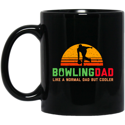 Bowling Dad, Retro Cool Bowler Gift, Bowling