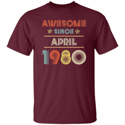 Birthday Day Awesome Since April 1980 Unisex T-Shirt