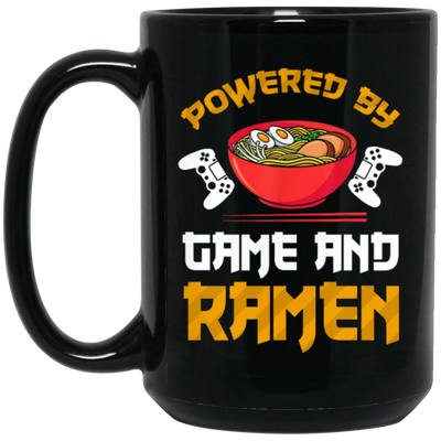 Power By Game And Ramen Anime, Retro Ramen gold