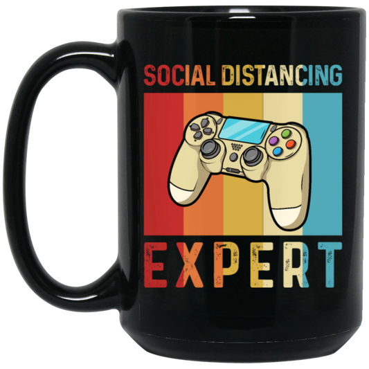 Retro Social Distancing Expert Funny Video Game