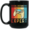 Retro Social Distancing Expert Funny Video Game