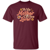 Love Wife Gift, Mothers Gift, Coffee Lover, Retro Love Coffee, Best Wife Unisex T-Shirt