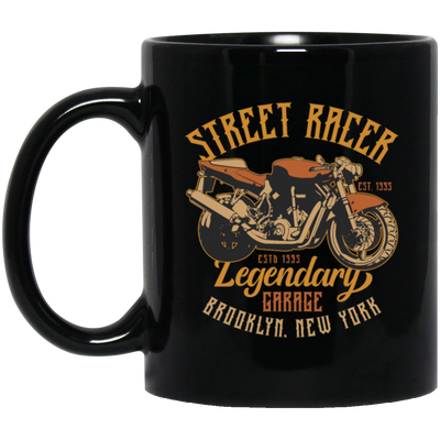 Saying Legendary Garage Brooklyn New York, Retro Street Bike Gift