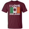 I Love Ireland Flag Lucky Shamrock Irish, Perfect irish gift