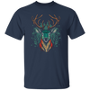 A Deer Head, Love Deer Gift, Deer Head Love Gift, Best Of Deer Retro Unisex T-Shirt