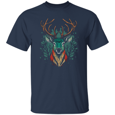 A Deer Head, Love Deer Gift, Deer Head Love Gift, Best Of Deer Retro Unisex T-Shirt