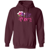 I Love You Mom, Flower For Mother, Best Of Mother, Love Mama Gift Pullover Hoodie