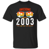 Anniversary 2003 Gift, Awesome Since 2003, Tropical Love, Limited Edition Unisex T-Shirt