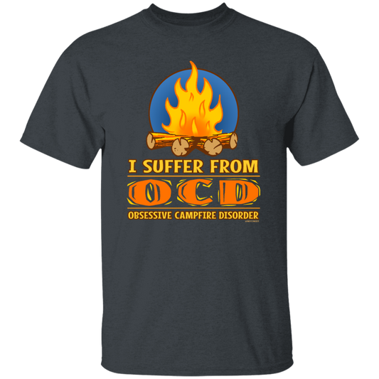 I Suffer From OCD Obsesive Campfire Disorder Funny Gift Unisex T-Shirt