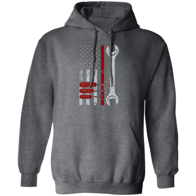 American Tool Gift, Patriotic Mechanic Gifts, Love Patriotics, American Lover Pullover Hoodie