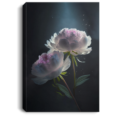 Beautiful And Delicate Peony Flowers, Peony Florals Canvas