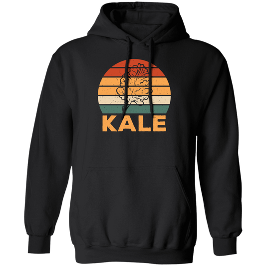 Kale Lover, Cabbage Gift, Kale Cabbage, Retro Kale Gift, Love Kale Vintage Pullover Hoodie