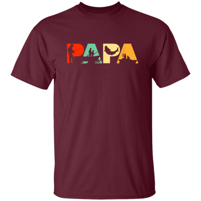 Funny Papa Fishermen Fathers Day Gift for Dad