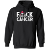 No Cancer, Pirate Cancer Survivor, Fuck Cancer, Healing Cancer Pullover Hoodie