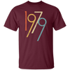 Birthday Gift Vintage 1979 Graphic Men Women Unisex T-Shirt