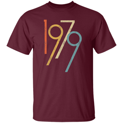 Birthday Gift Vintage 1979 Graphic Men Women Unisex T-Shirt