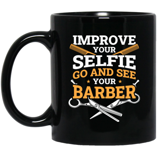 Improve Your Selfie Funny Barber