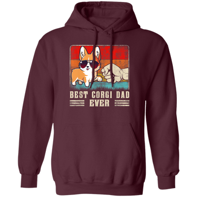 Best Corgi Dad Ever Retro, Dad Gift