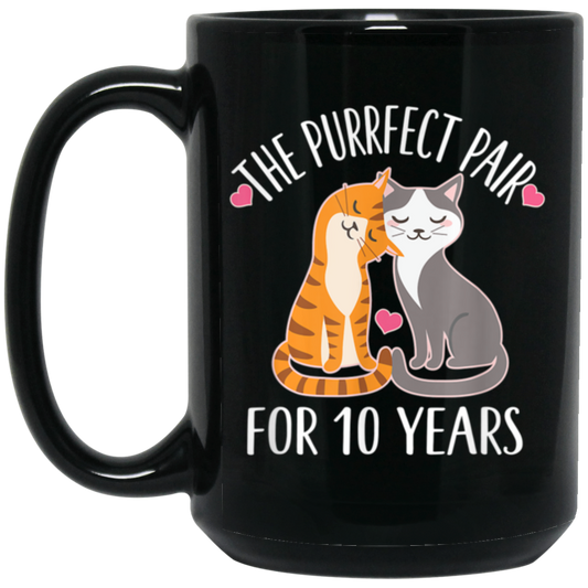 10th Anniversary Gift Cute Couples 10 Years