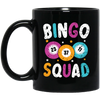 Love Bingo Game, Bingo Squad, Love Gaming Gift, Casino Gift, Gambling Lover Black Mug