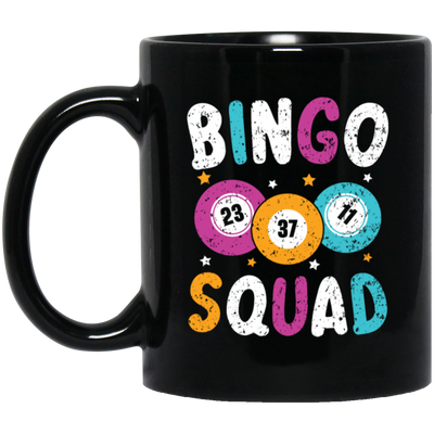 Love Bingo Game, Bingo Squad, Love Gaming Gift, Casino Gift, Gambling Lover Black Mug