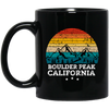 Retro BOULDER PEAK California, BOULDER PEAK Gift