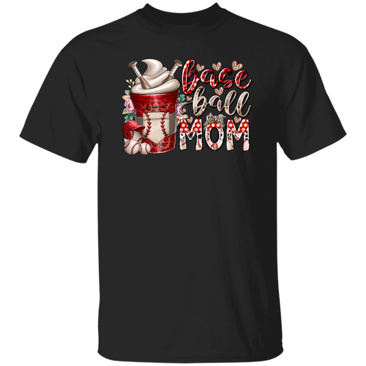 Gift For Mom, Mother's Day Gift, Best Mom Gift, Coffee Lover Gift, Best Baseball Lover Unisex T-Shirt