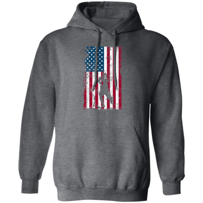 American Football Player USA Flag Gift