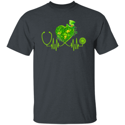 Shamrock Gift Irish Nurse St Patricks Day Stethoscope Heartbeat