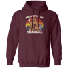 Vintage Promoted To Grandpa Bear, Bear Lover Gift In Vintage Pullover Hoodie