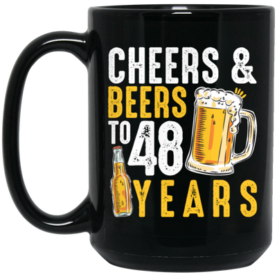 48th Birthday Gifts Drinking, Cheers and Beers to 48 Years
