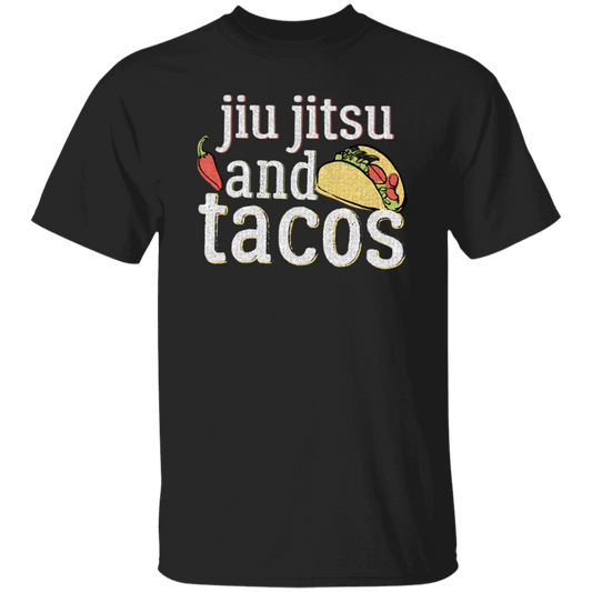 Tacos Jiu Jitsu For Bjj Funny Gift White Gift