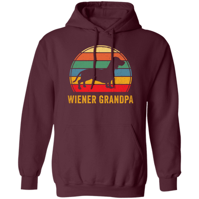 Wiener Grandpa Shirt Retro Wiener Dog