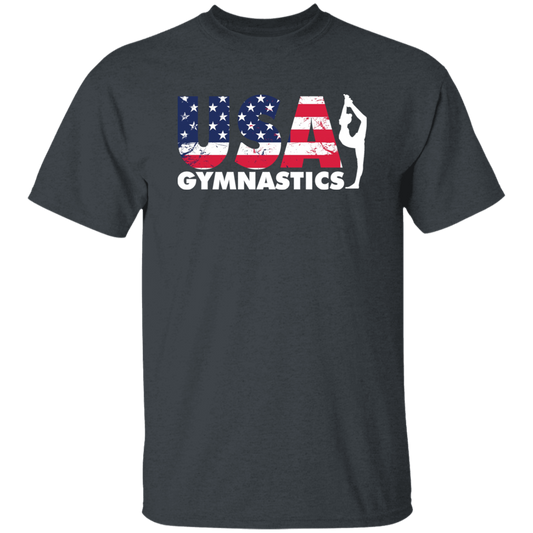 USA Gymnastics American Flag Gymnast Acrobatic