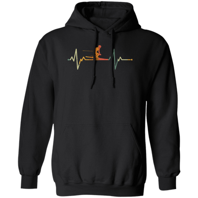 Retro Heartbeat Ski Gift Idea, Winter Sports