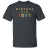 Birthday Gift Vintage 1997 April Unisex T-Shirt