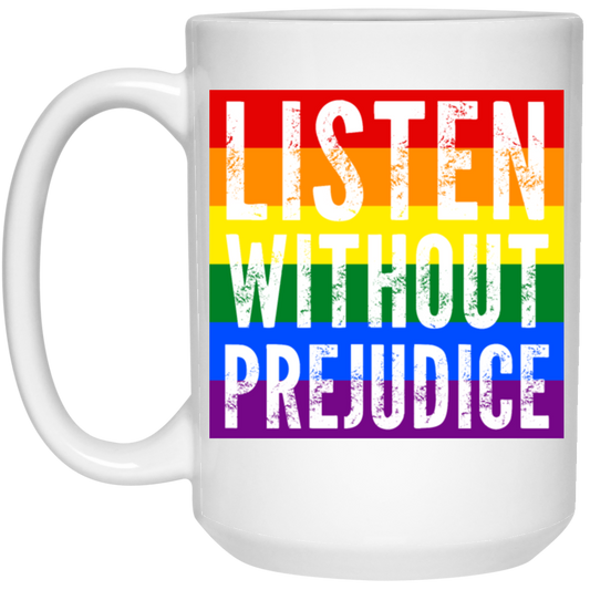 Listen Without Prejudice Vintage Rainbow