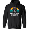 This Cat Father Detective Funny, Cat Lover Hoodie is perfect for the cat lover in your life. It features a unique design that brings the humor of a cat detective to the classic style of a hoodie. Plus, the comfortable hoodie material will keep your favorite person cozy during those chilly winter days.