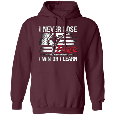 I Never Lose Taekwondo, I Win Or I Learn Gift, American Flag