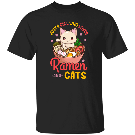 Ramen Lover, Just A Girl Who Loves Ramen And Cats