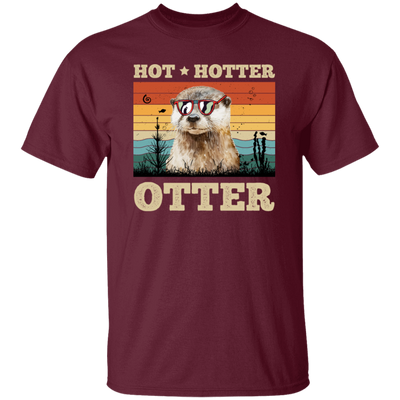 Hot Love Gift, Hotter Gift Retro, Seal Lover, Vintage Hot Otter