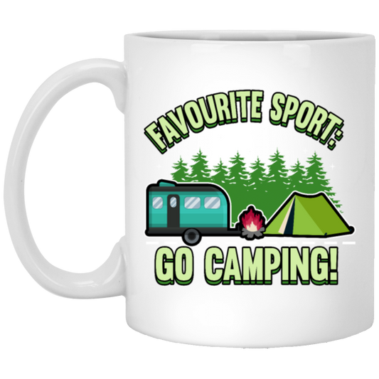 Camping camper travel nature campfire outdoor zelt gift