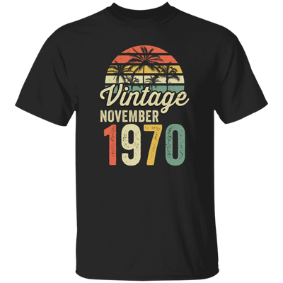 Vintage Since November 1970, 50th Anniversary, Retro 50th Birthday Gift